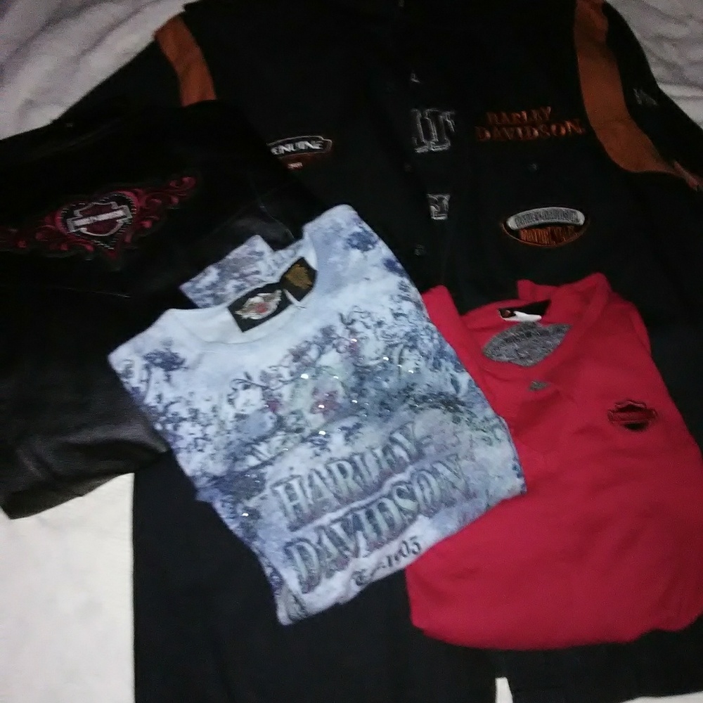Harley Davidson clothes ( separate or bundle )